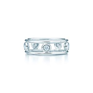 Tiffany&Co Elsa Peretti Diamonds by the Yard Ring